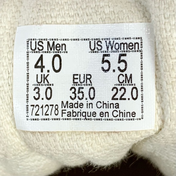 Vans~Women’s‎ Old Skool Retro Red Checkerboard Suede/Canvas Sneakers~Sz 5.5 - Picture 13 of 13